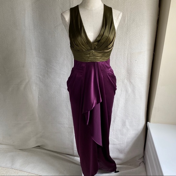 Catherine Malandrino 4 Silk Formal Gown Dress - Picture 8 of 8